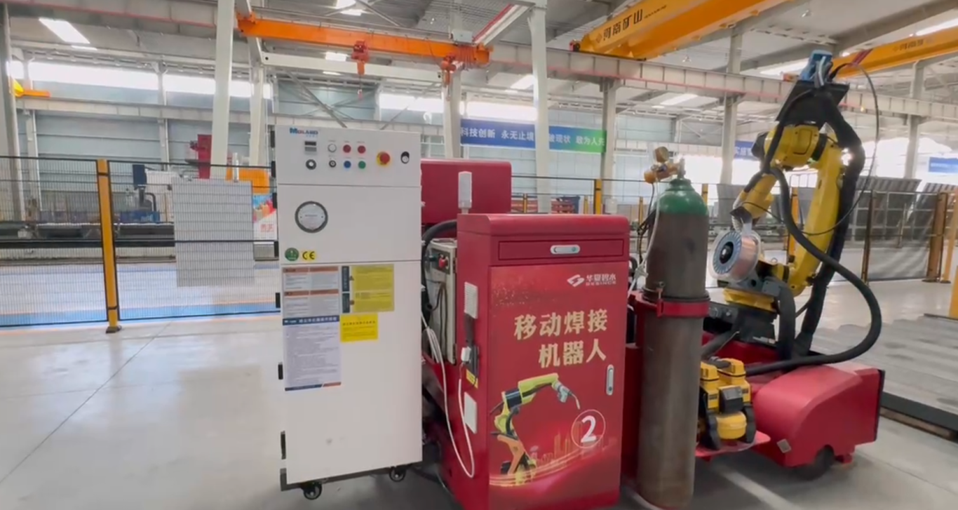 河南某機(jī)械機(jī)器人焊接車間除塵項(xiàng)目